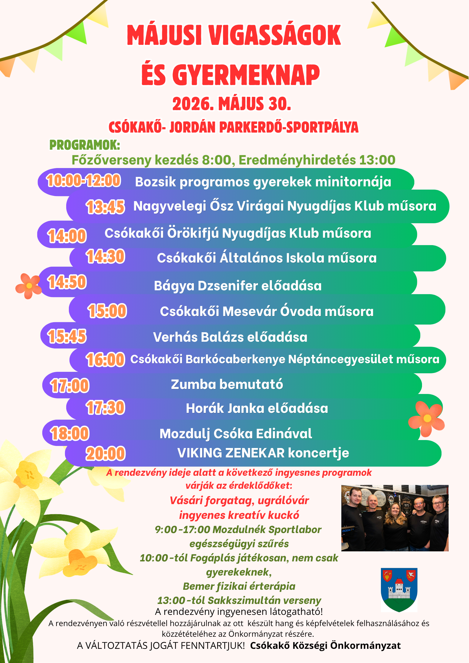 Majális plakát 2026