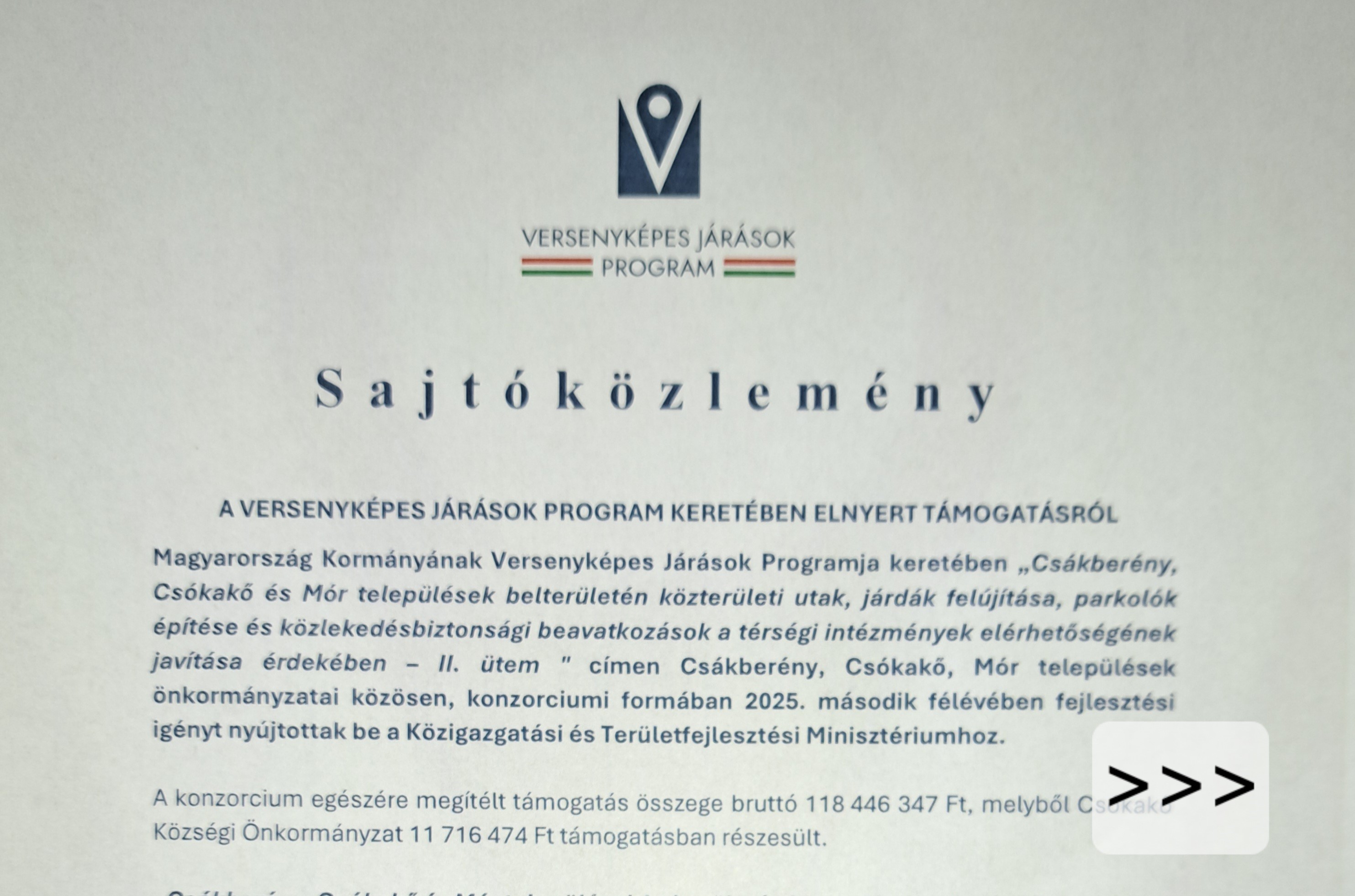 Versenyképes Járások II.